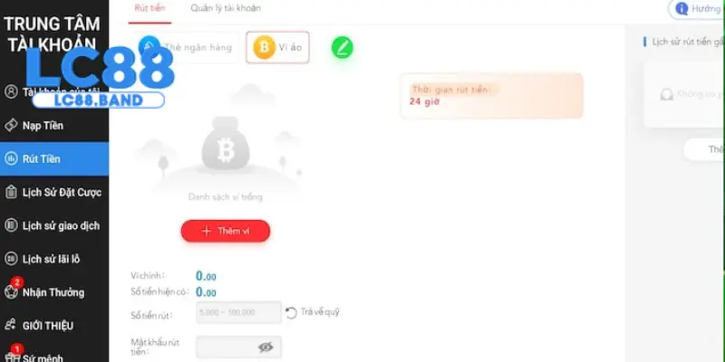Cách giúp bạn nhận tiền nhanh tại LC88