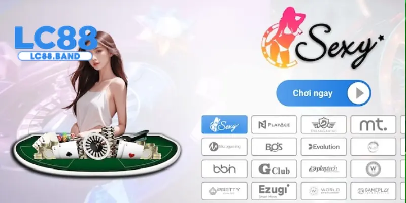 LC88 có nhiều sảnh casino đẳng cấp