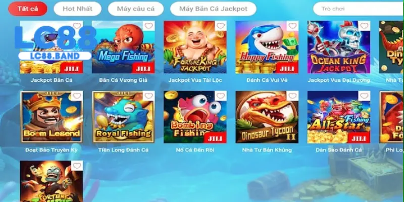LC88 hội tụ vô số game bắn cá